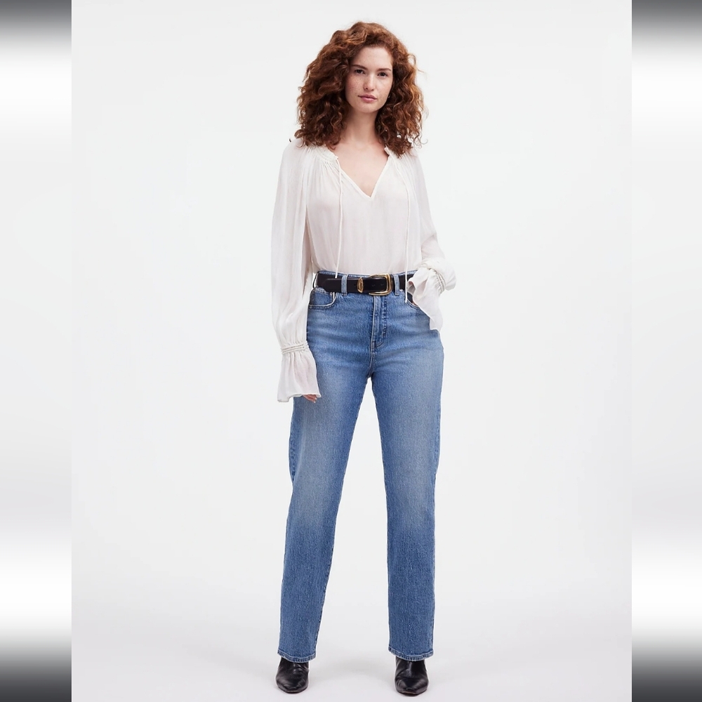 Madewell curvy fit 90s straight jeans size 27